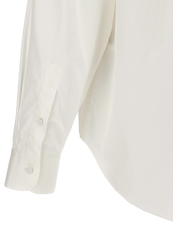 Pleated plastron shirt - immagine 4