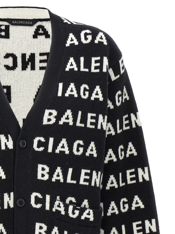 All-over logo cardigan - immagine 3