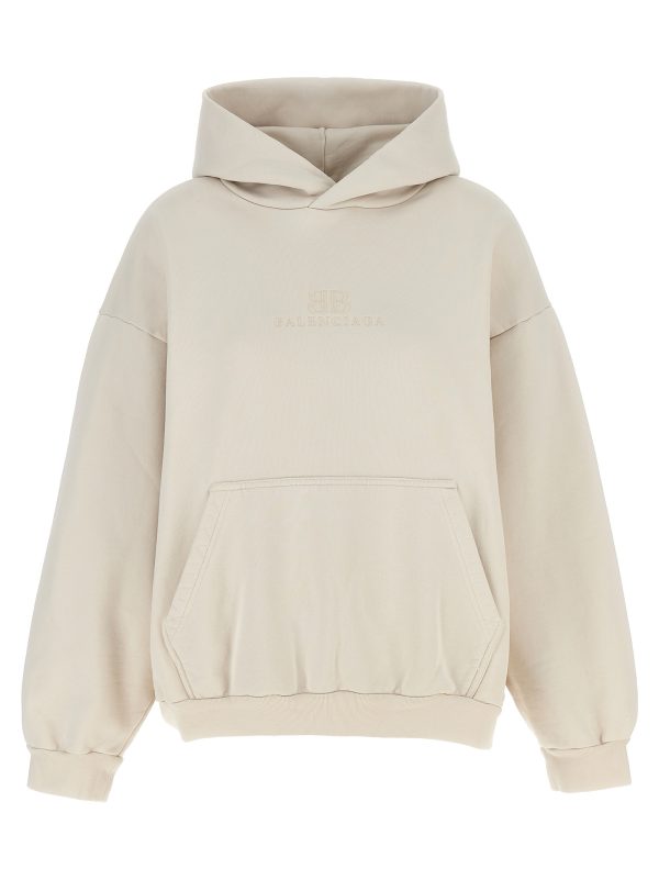 Logo embroidery hoodie