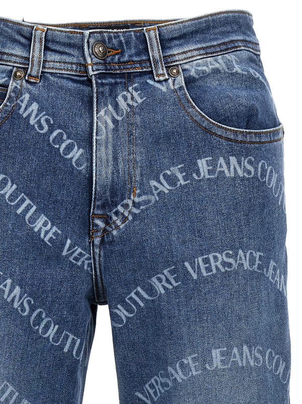 Logo print jeans - immagine 3