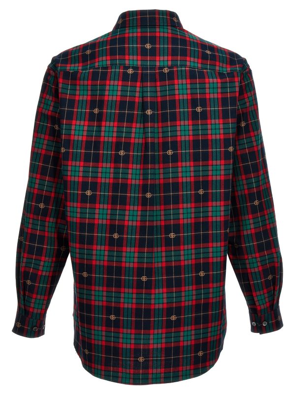 'GG' tartan shirt - immagine 2