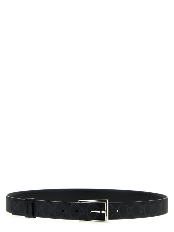 Rectangular buckle reversible belt - immagine 2