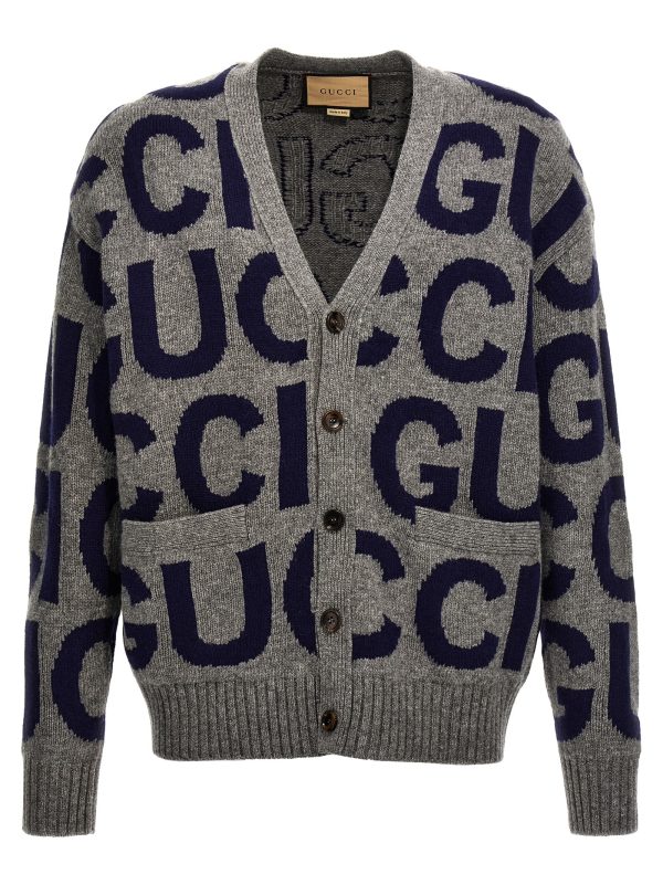 Logo cardigan