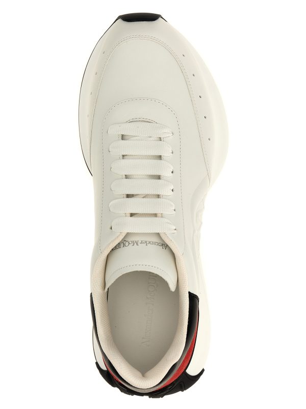 Logo leather sneakers - immagine 4