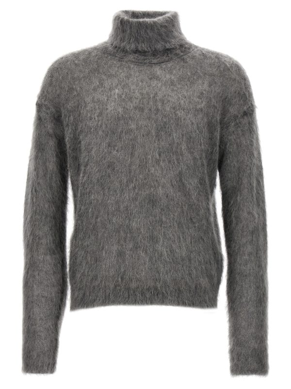 Mohair turtleneck sweater