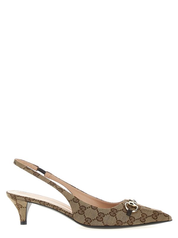 'GG' slingback