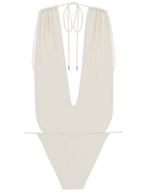 High-leg one-piece swimsuit - immagine 2