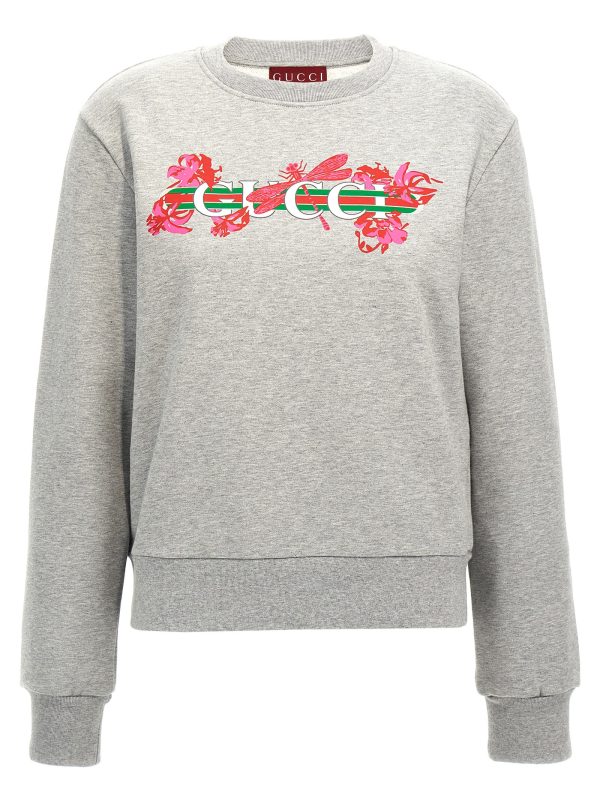 Logo print sweatshirt