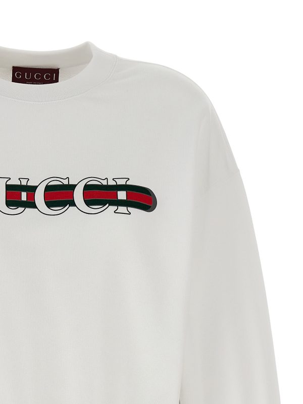 'Gucci Web' sweatshirt - immagine 3