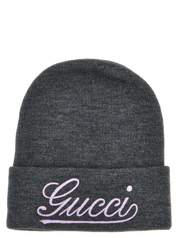 Logo embroidery beanie