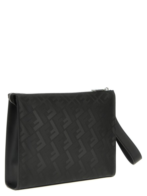 'Fendi Shadow diagonal' clutch - immagine 2