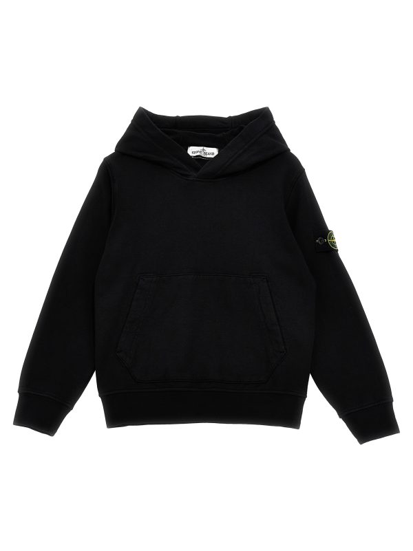 Logo badge hoodie