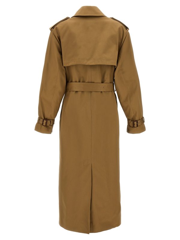 Serge double-breasted trench coat - immagine 2