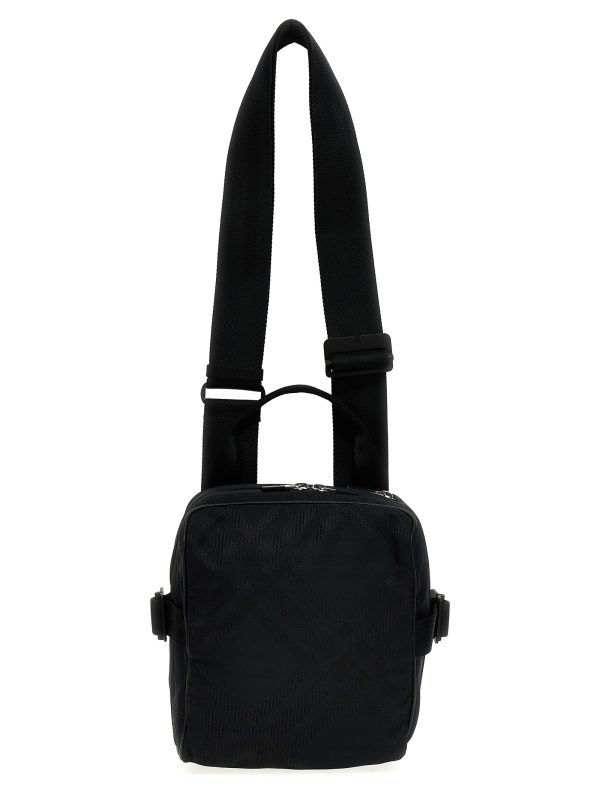 'Check' crossbody bag