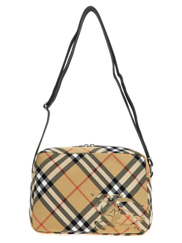 'Check' crossbody bag