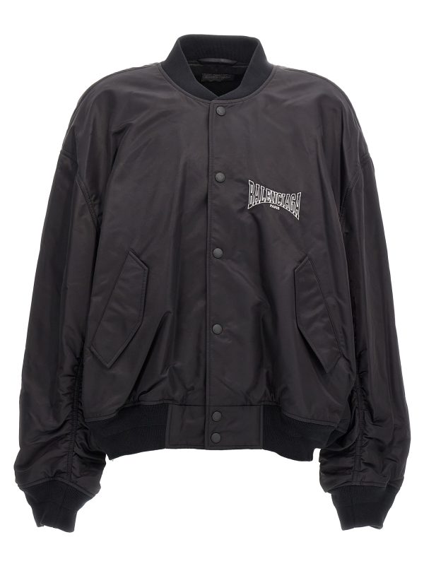 'Varsity Balenciaga Boxing' bomber jacket