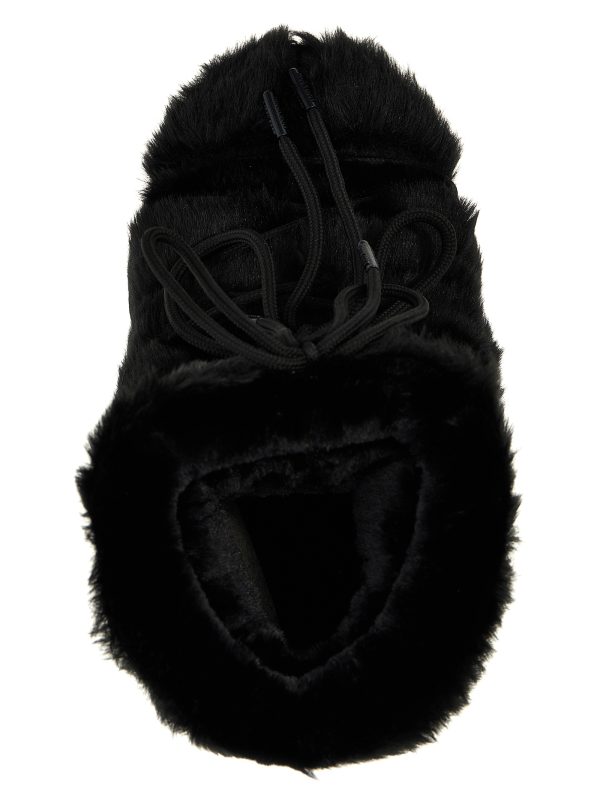 'Ltrack Tube Faux Fur' ankle boots - immagine 4