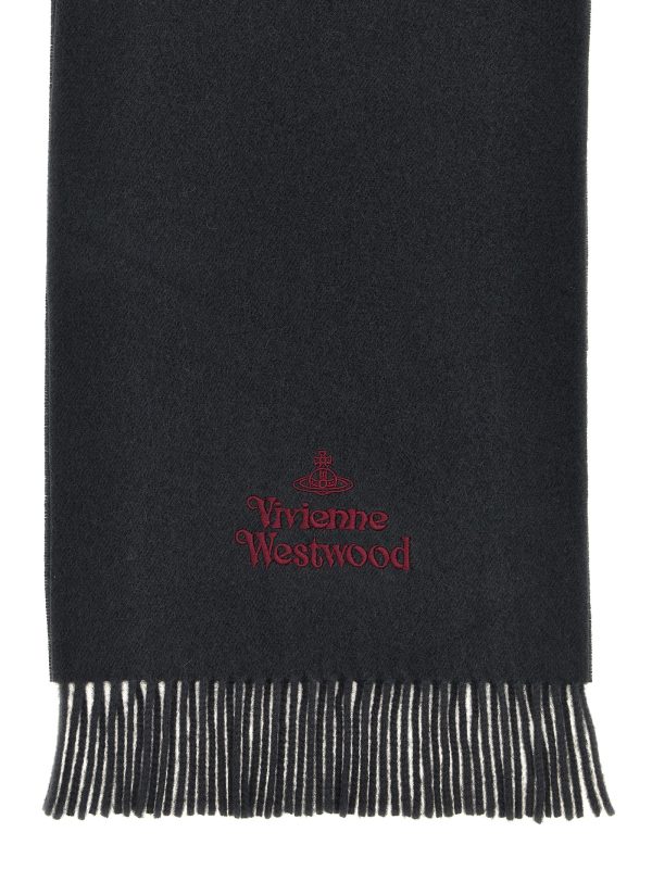 Embroidered logo scarf - immagine 2