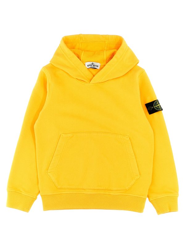 Logo patch hoodie