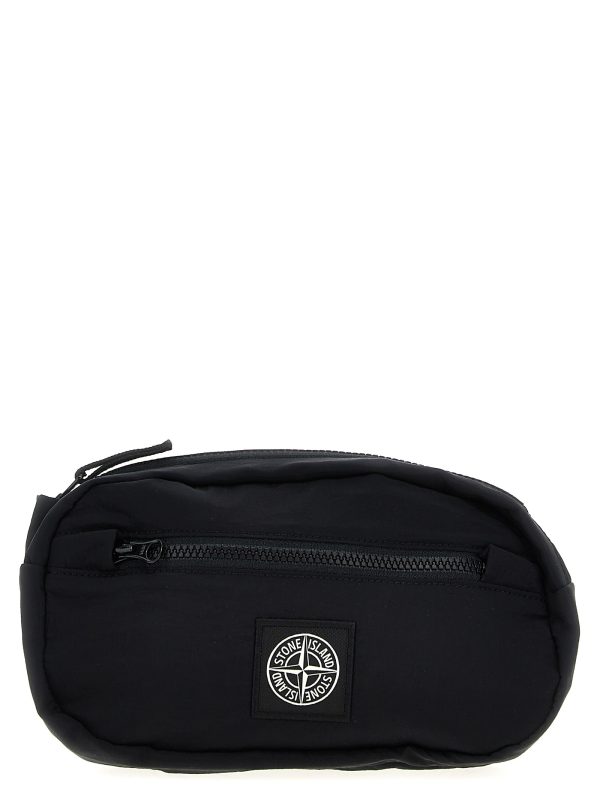 Logo patch fanny pack