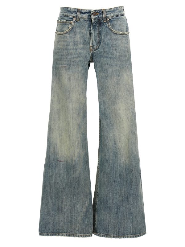 'Stained' jeans