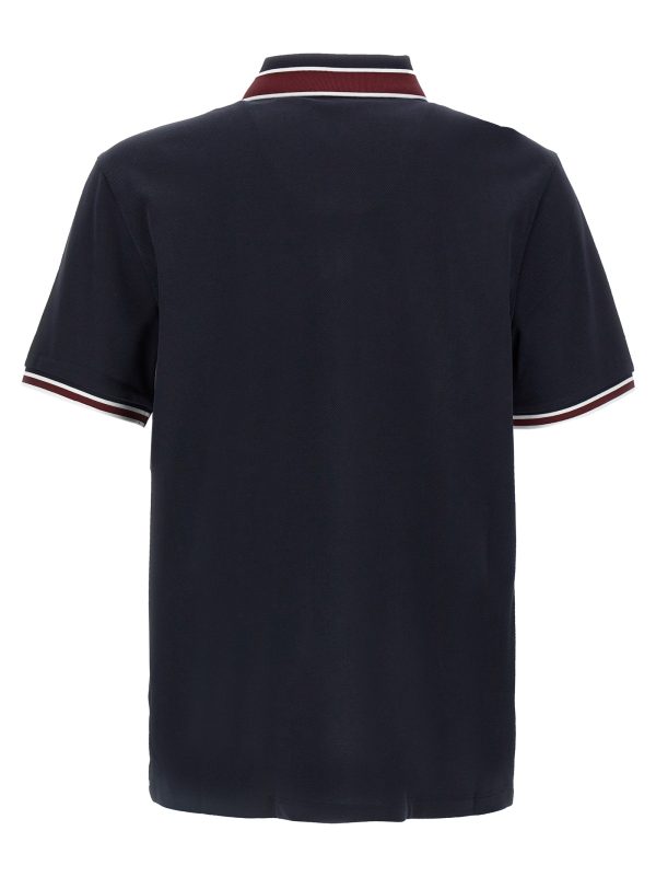 Logo patch polo shirt - immagine 2