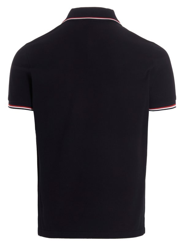 Logo patch polo shirt - immagine 2