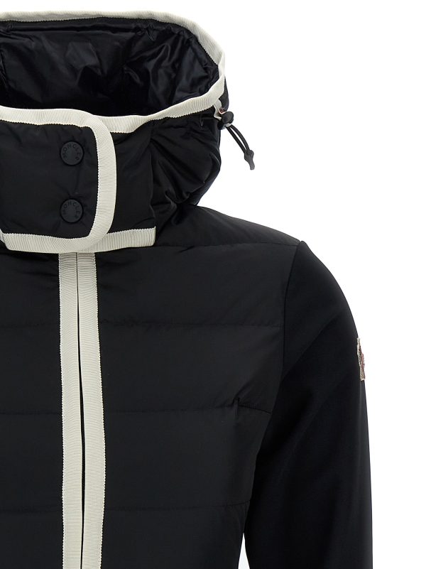 Two-material hooded jacket - immagine 3