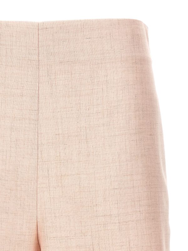 Linen blend shorts - immagine 3