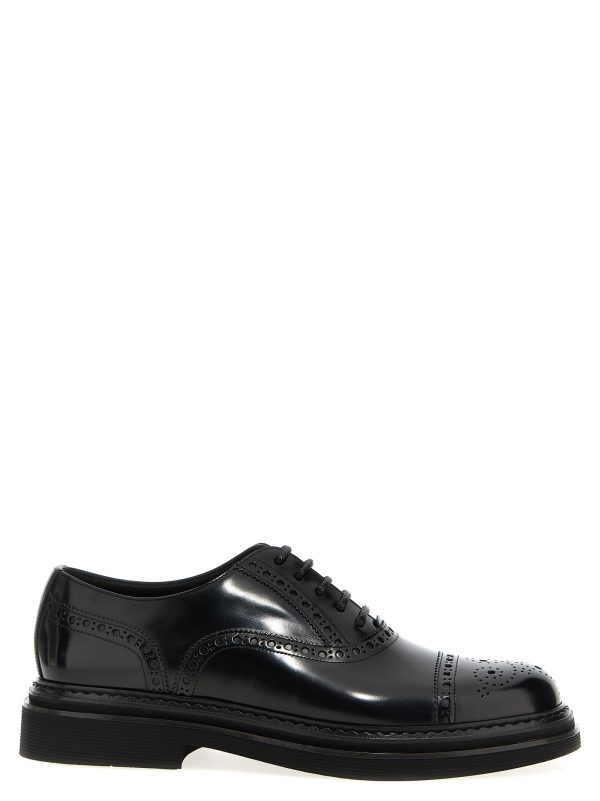 Brogue lace up shoes