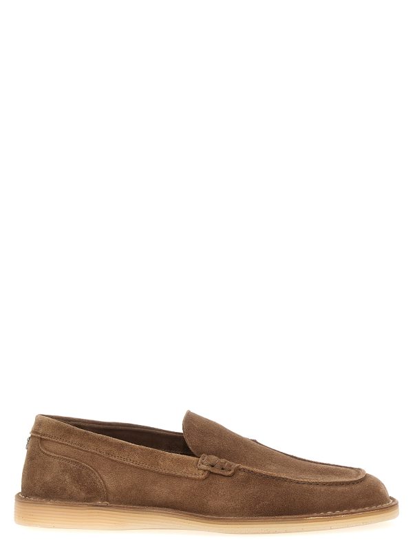 Suede loafers