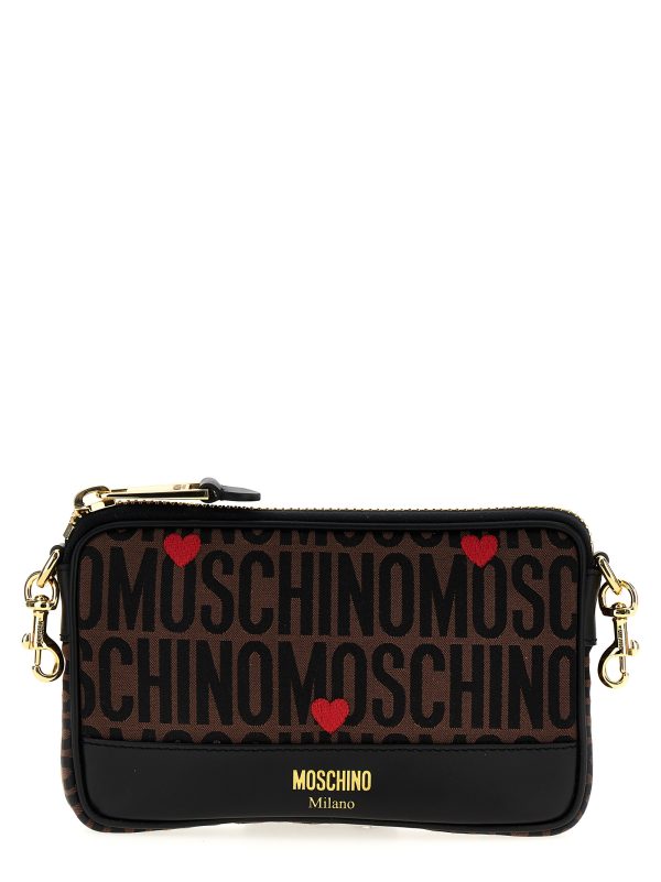 'Logo' crossbody bag