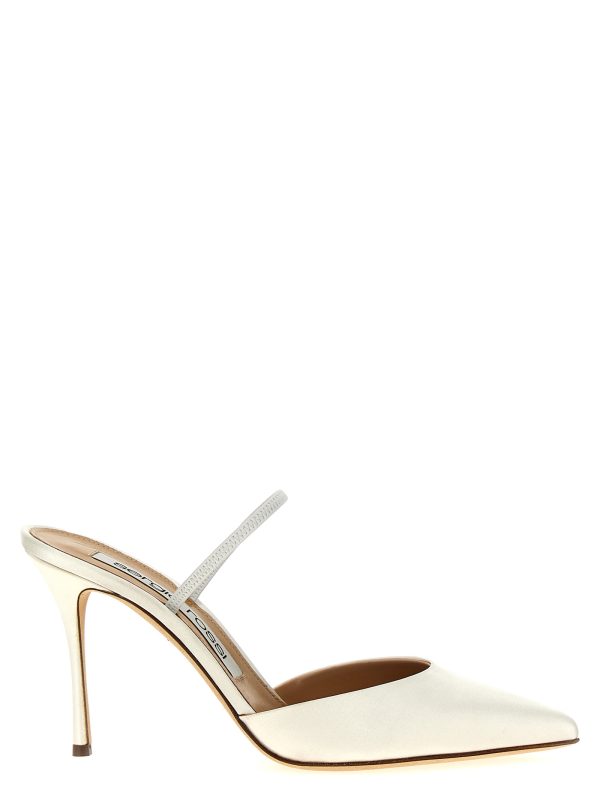 'Godiva bridal' slingback