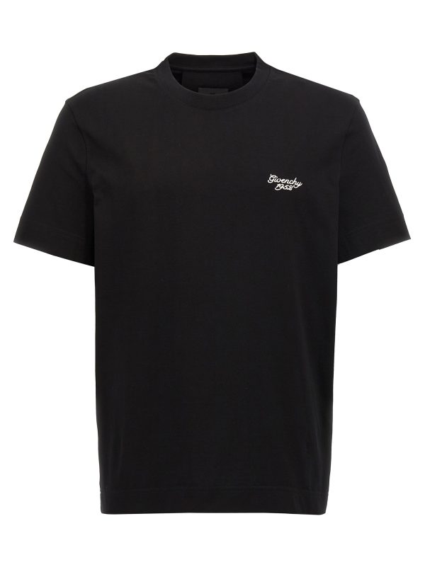 Logo embroidery t-shirt