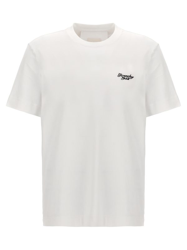 Logo embroidery t-shirt