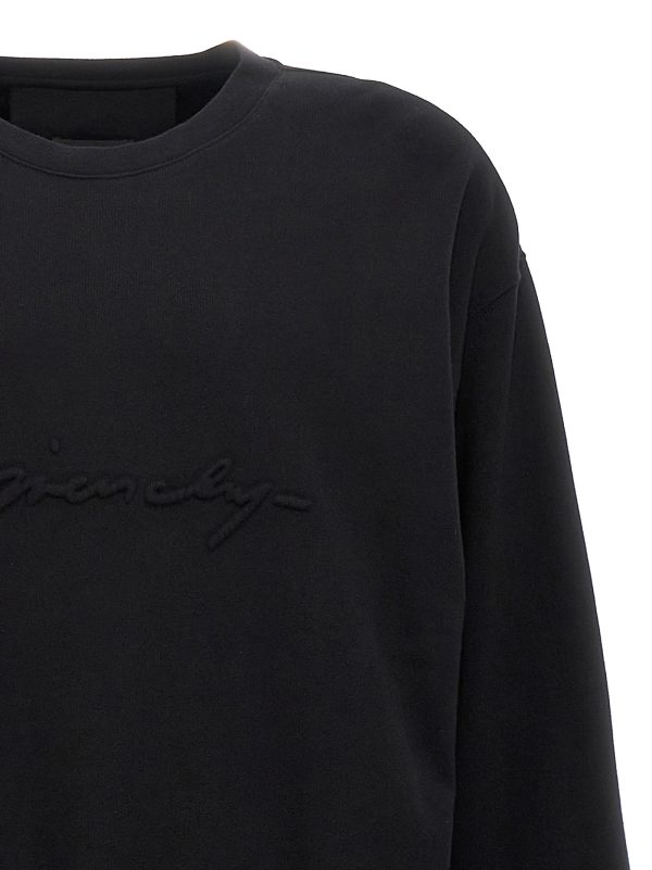 Embossed logo sweatshirt - immagine 3