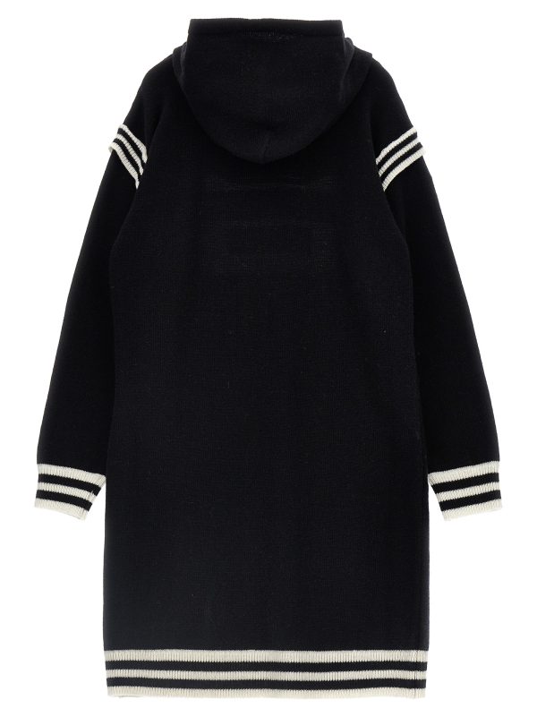 Logo hooded dress - immagine 2