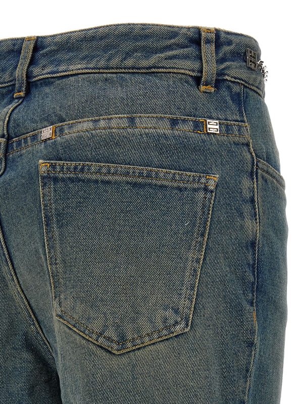 Chain jeans with logo - immagine 4