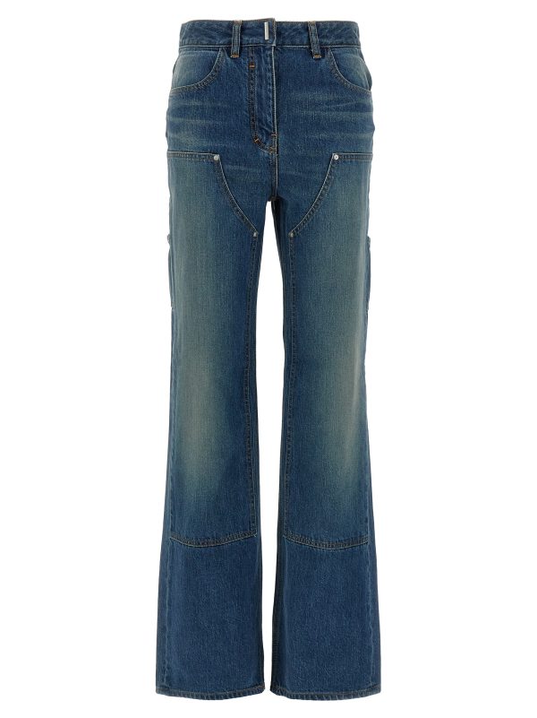 'Wide leg' jeans