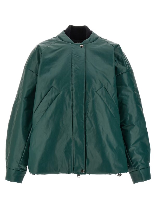 'Oversized padded' bomber jacket