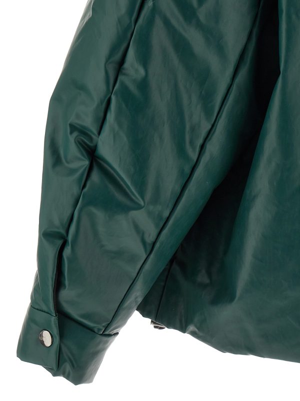 'Oversized padded' bomber jacket - immagine 4