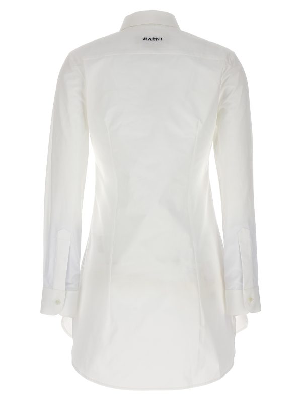 Cut-out collar shirt - immagine 2