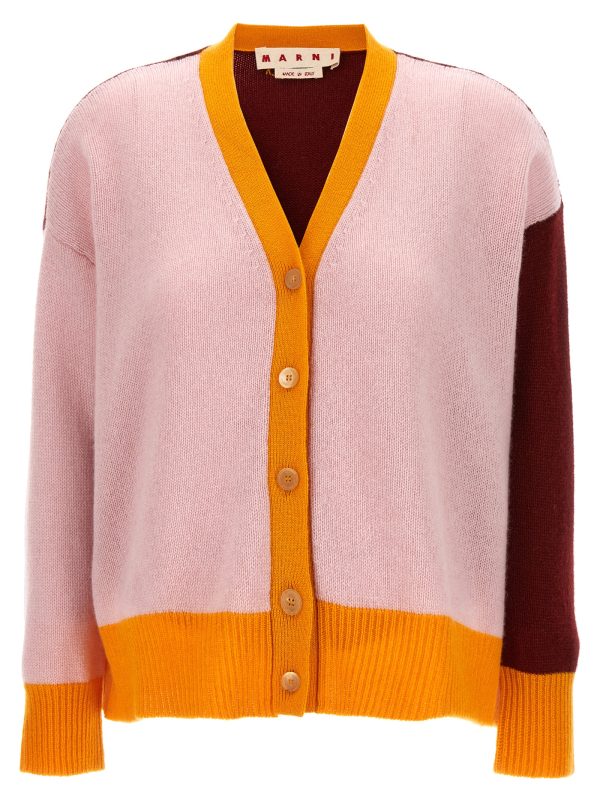 Colorblock cardigan