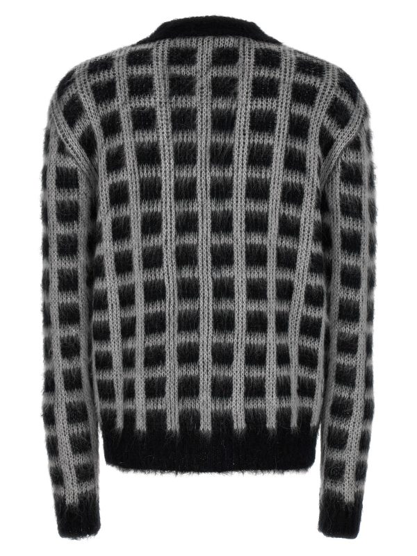 'Brushed Check Fuzzy Wuzzy' cardigan - immagine 2