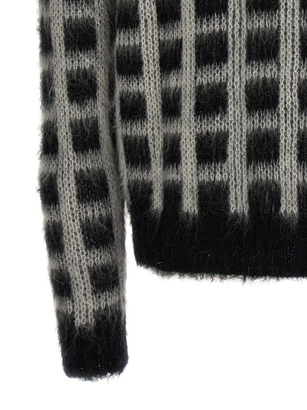 'Brushed Check Fuzzy Wuzzy' cardigan - immagine 4