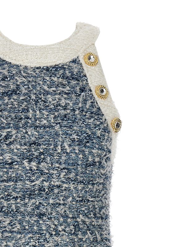 'Fringed Tweed' dress - immagine 3