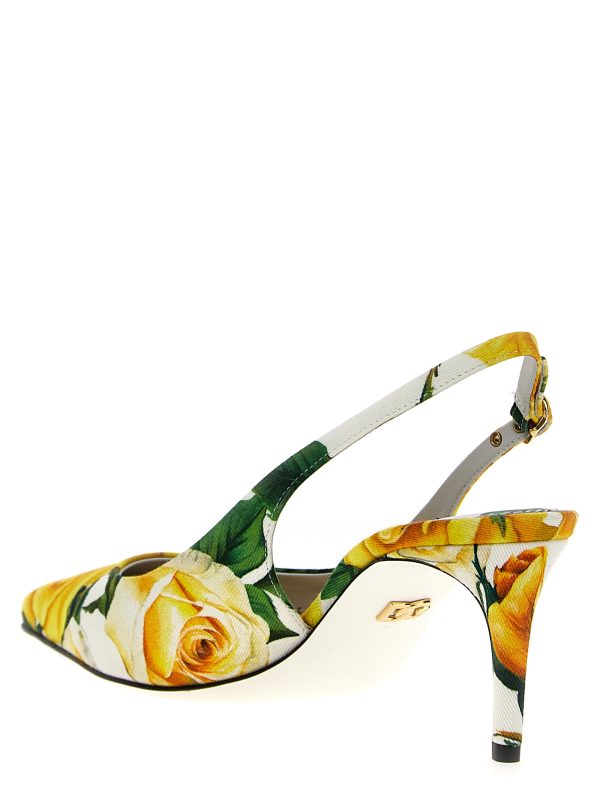 'Rose Gialle' slingback - immagine 3