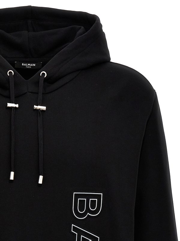 Reflective logo hoodie - immagine 3