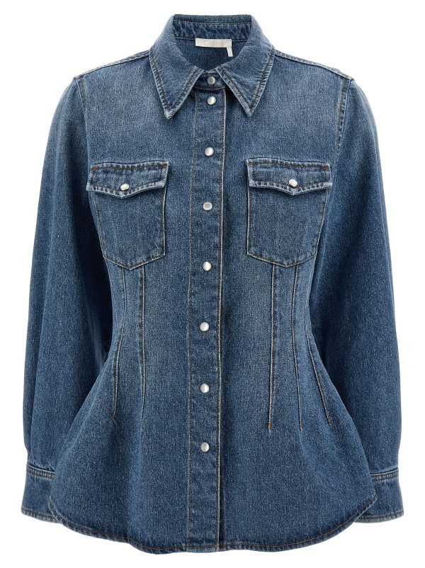 Denim shirt