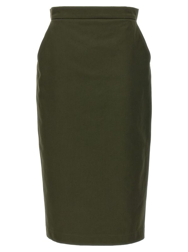 'Cognac' skirt